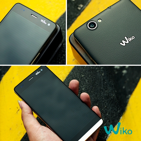 Wiko Getaway sở hữu thiết kế viền kim loại sang trọng, với điểm nhấn đặc biệt ở bộ đôi camera 13 MP và 5MP 