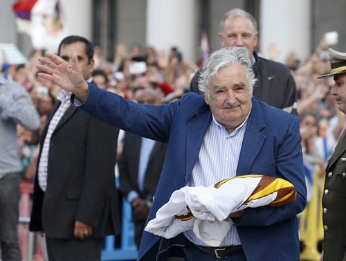 Ông Mujica tin rằng quãng thời gian 13 năm ngồi tù đã giúp hình thành nên tính cách con người ông bây giờ. Ảnh: Reuters.