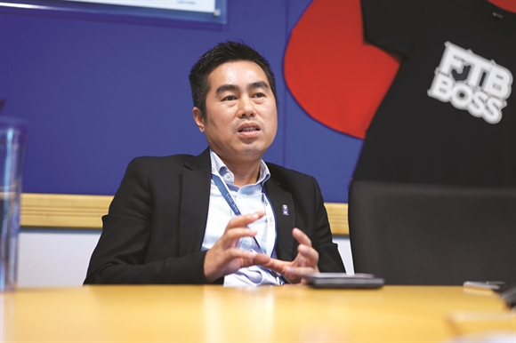Ông Trần Đức Trung, tân Tổng Giám đốc của Intel Việt Nam - Ảnh : Bảo Trọng
