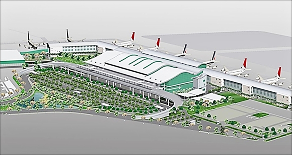 Phối cảnh dự án Nhà ga T2 - sân bay Tân Sơn Nhất.
