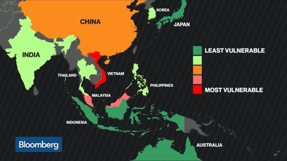 Bloomberg: Kinh te Viet Nam bi anh huong nhat chau A neu Anh roi EU