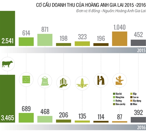 Hoang Anh Gia Lai: Giu thang bang tren day no