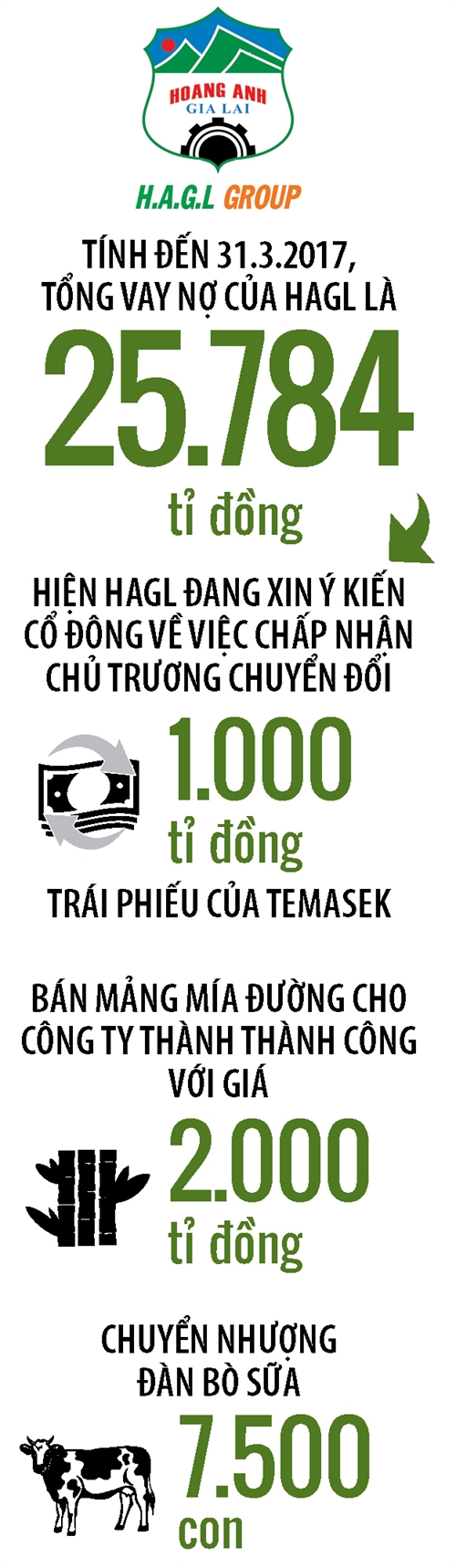 Hoang Anh Gia Lai: Giu thang bang tren day no