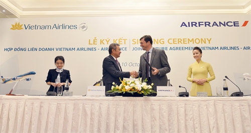 Vi sao Vietnam Airlines bat tay voi Air France?