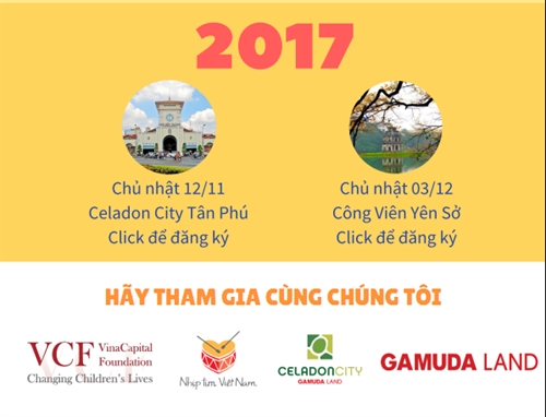Chay Vi Trai Tim: 4,3km duong chay day yeu thuong
