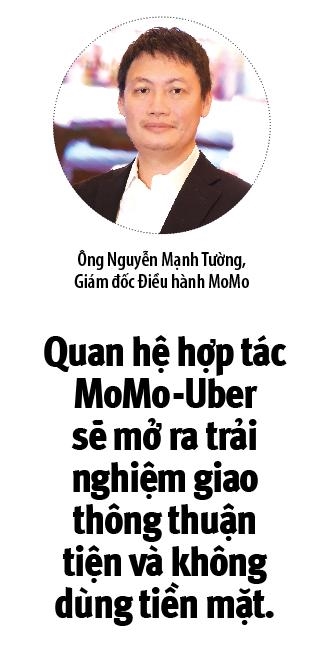 Uber-MoMo: Ky lan gap fintech