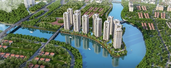 Dat Xanh khai truong can ho mau cua du an Gem Riverside