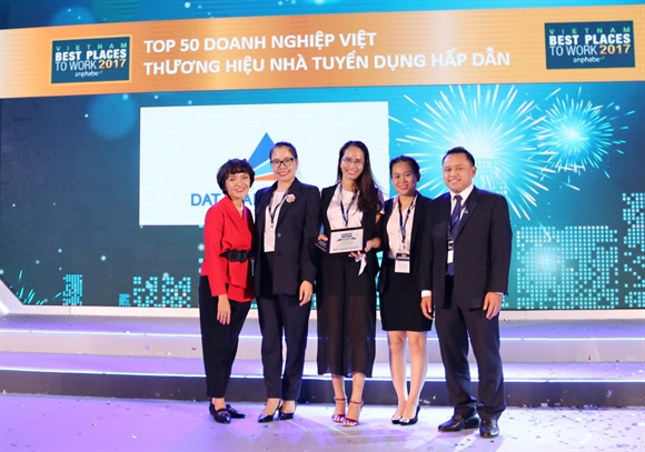 Tap doan Dat Xanh dat Top 50 thuong hieu tuyen dung hap dan