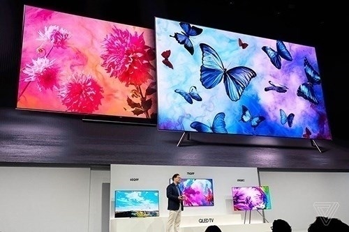Samsung dang nham den vi tri so 1 trong phan khuc TV cao cap
