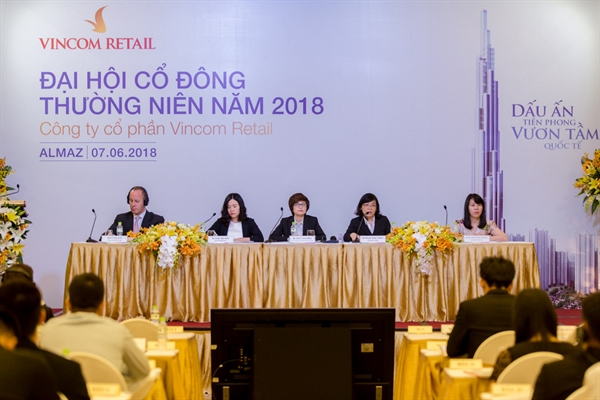 Vincom Retail to chuc dai hoi co dong lan thu nhat