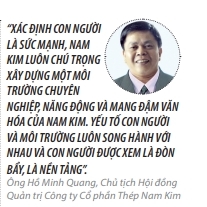 Top 50 2018: Cong ty Co phan Thep Nam Kim