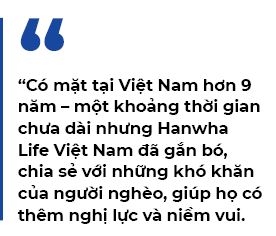 Hanwha Life Viet Nam: Vi tuong lai tuoi sang cua cong dong