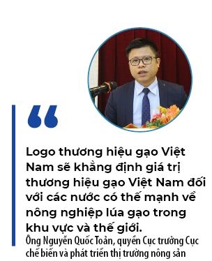 Gao Viet chung logo thuong hieu gao quoc gia