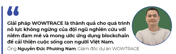 Truy xuat nguon goc bang Blockchain: Startup chau A dang but pha?