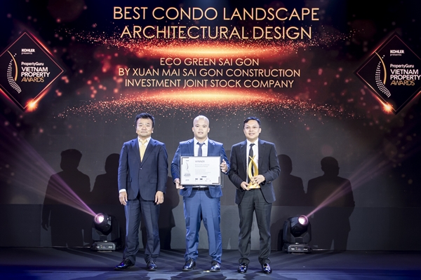 Eco Green Sai Gon thang lon tai PropertyGuru Vietnam Awards 2019