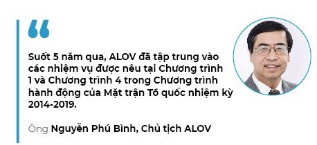 ALOV: Nen tang vung chac cho su nghiep Dai doan ket dan toc