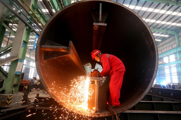 Tăng trưởng công nghiệp của Trung Quốc tiếp tục suy giảm trong tháng 8. Ảnh: Reuters.com