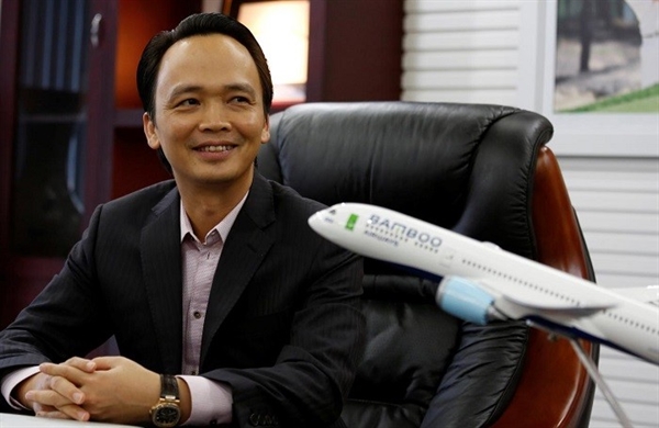 ông Trịnh Văn Quyết, chủ tịch HĐQT Bamboo Airway. Nguồn ảnh: VietnamFinance