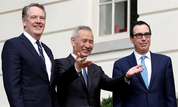 Mỹ - Trung Quốc đã đạt thỏa thuận 1 phần. Ảnh: reuters