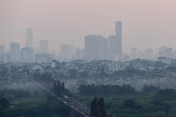Ô nhiễm không khí tại Hà Nội.