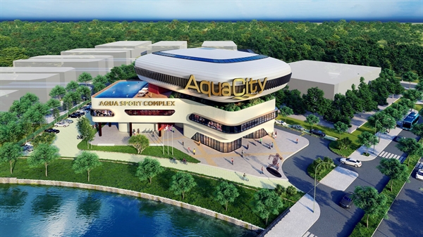 Aqua City có đầy đủ các tiện ích đẳng cấp đáp ứng nhu cầu sống xanh thời hiện đại của cư dân
