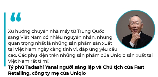 Ty phu Tadashi Yanai: Toi se khong giam gia de gianh khach hang ma muon gianh cam tinh cua ho bang chat luong, bang su gan gui tren tung san pham cua Uniqlo
