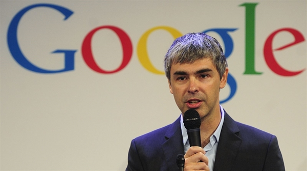 Ông Larry Page. Ảnh: Google