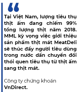 Dat trong tam vao mang thit, Masan MeatLife (MML) ky vong doanh thu tang gap 5 lan trong tuong lai