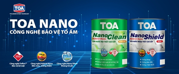 Son nuoc TOA NanoShield va TOA NanoClean nhan danh hieu Top 10 “thuong hieu dan dau Viet Nam 2019”