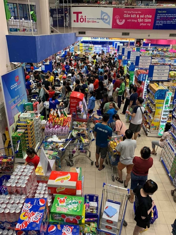 MoMo serves as an exclusive e-wallet at Saigon Co.op retail system