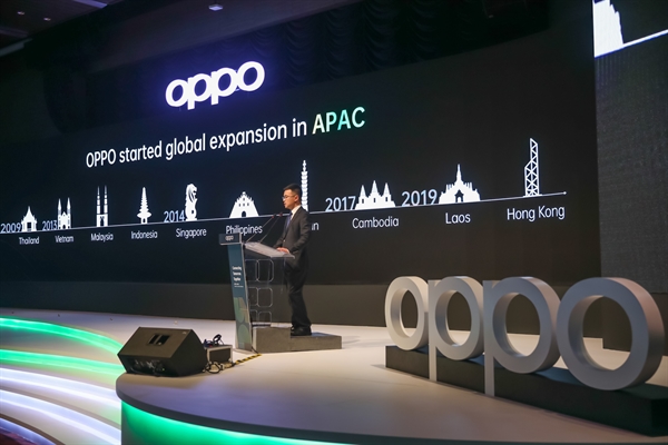 OPPO tăng cường sự hiện diện của mình tại khu vực APAC