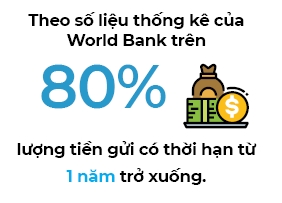 World Bank: 80% luong tien gui tai Viet Nam co thoi han tu mot nam tro xuong, doanh nghiep thieu nguon tin dung dai han
