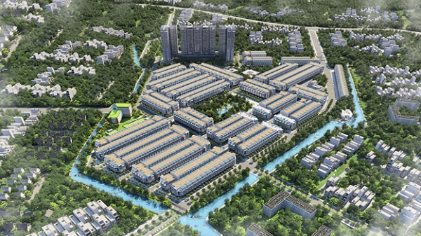 Đại đô thị kết nối Sài Gòn Bình Dương - Qi Island thuộc Thuận An có ưu thế về vị trí, hạ tầng và tiện ích sẽ thu hút sự quan tâm lớn của thị trường trong năm 2020. Ảnh: Internet.
