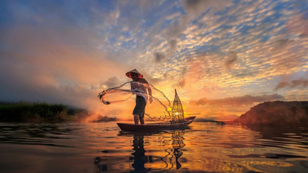 Một trong những con sông dài nhất châu Á, sông Mekong là dài hơn hơn 2.700 dặm. Ảnh: Getty