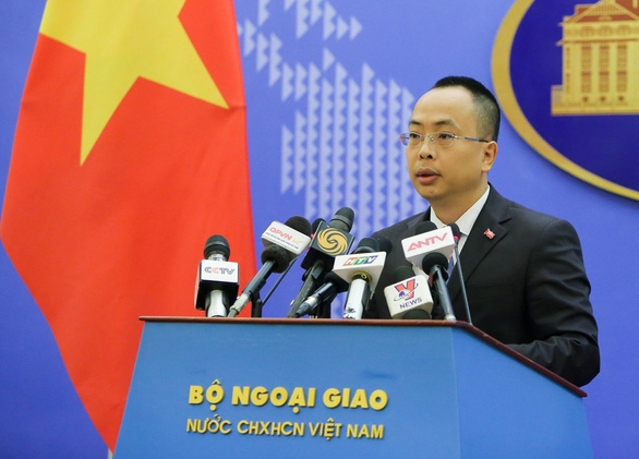 Phó phát ngôn Bộ Ngoại giao Việt Nam Đoàn Khắc Việt - Ảnh: BỘ NGOẠI GIAO VIỆT NAM