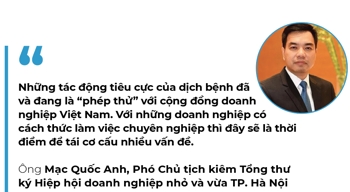 Thoi diem de doanh nghiep tai co cau, san sang tang toc