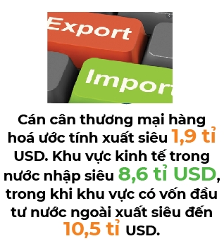 Viet Nam xuat sieu 1,9 ti USD
