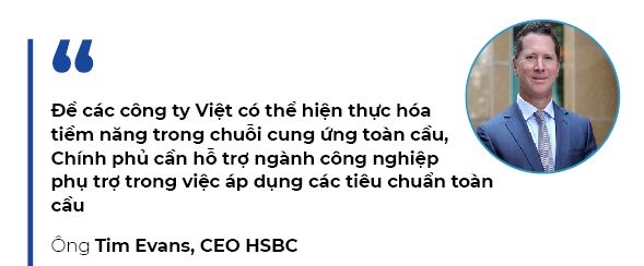 CEO HSBC: EVFTA la co hoi tai dinh vi Viet Nam thanh lua chon hang dau tai chau A