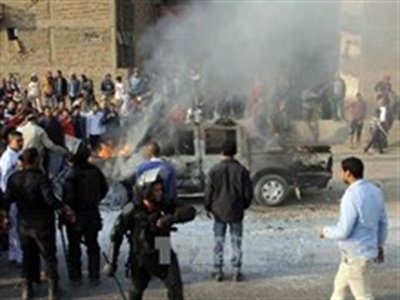 Bạo lực tái bùng phát tại Ai Cập, 3 người thiệt mạng, 14 người bị thương