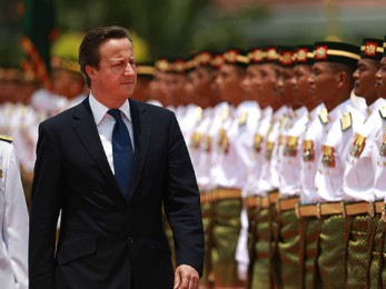 Thủ tướng Anh bắt đầu chuyến công du lịch sử tới Myanmar