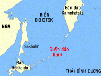 Động đất 5,9 độ richter rung chuyển quần đảo Kuril