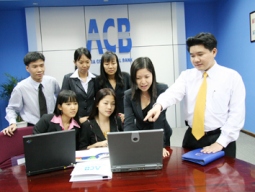 ACB lãi hợp nhất 837 tỷ đồng quý I/2012