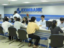 Eximbank tăng trưởng tín dụng âm 6,9% trong quý I