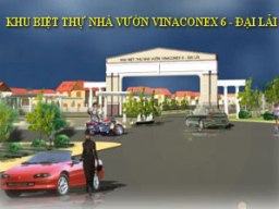 VC6 sẽ mở bán Khu biệt thự Đại Lải vào quý III/2012