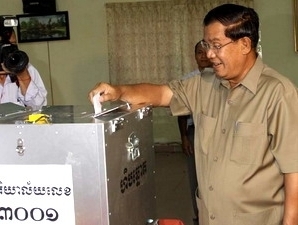 Đảng của Thủ tướng Campuchia Hun Sen giành chiến thắng trong bầu cử địa phương