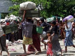 30.000 người mất nhà và thiếu lượng thực sau đụng độ ở Myanmar
