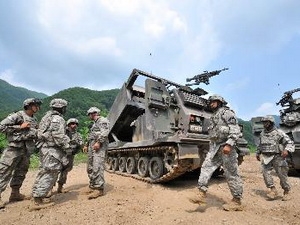 Mỹ-Hàn tập trận bắn đạn thật với quy mô lớn nhất