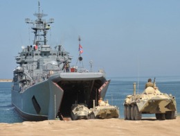 Nga sắp cử tàu chiến và  lính thủy đánh bộ tới Syria