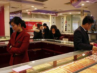 Nhu cầu vàng của Trung Quốc có thể tăng 13% năm 2012
