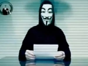 Nhóm Anonymous đe dọa trả thù chính phủ Ukraine